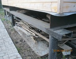 Замена фундамента