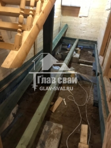 Замена гнилых венцов