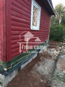 Замена нижних венцов