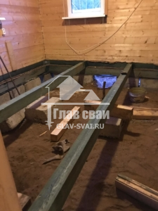Замена пола в доме