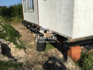 Реконструкция фундамента дома