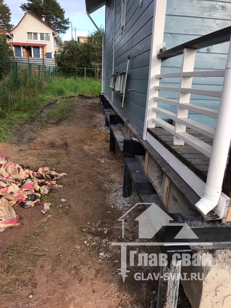 Сваи вместо ленты за один день